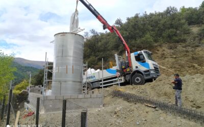 Instalació de filtratge d’arena (obra pública)