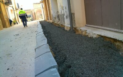Renovació de la xarxa de distribució d’aigua potable a uns carrers a Maials