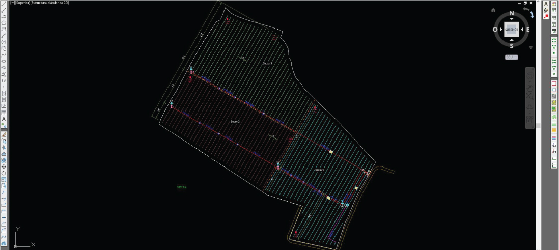 autocad, sistemes de càlcul, sistemes de reg, regadiu, regadio